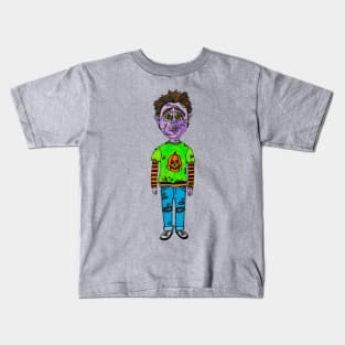 Halloween Zombie Dude Kids T-Shirt